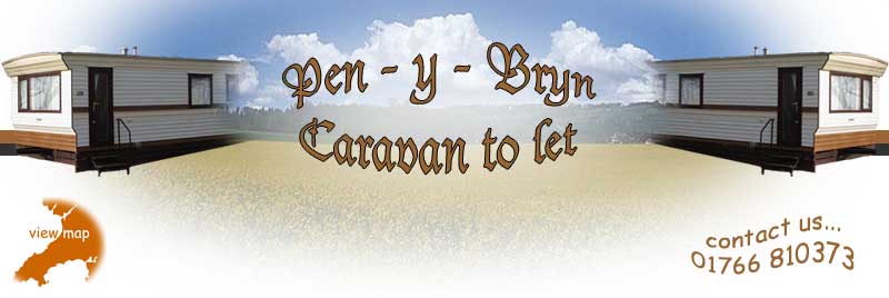 Caravan accommodation in North Wales